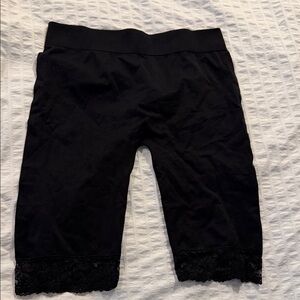 Black Lace Trim Kids Bottoms